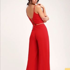 Lulus two piece jumpsuit